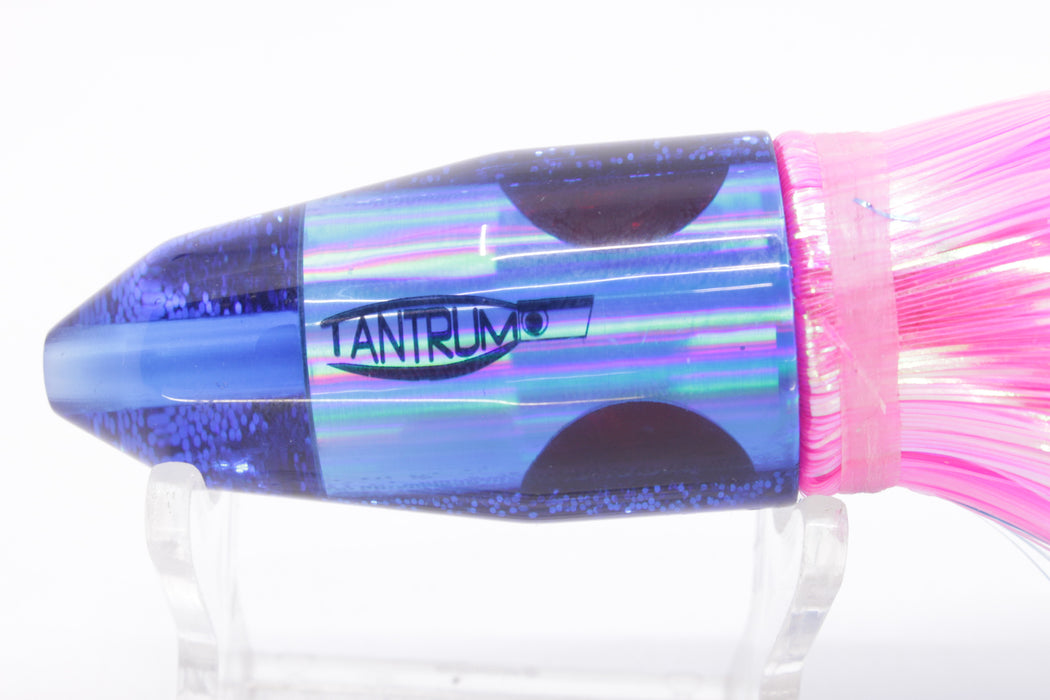 TANTRUM Lures Blue Rainbow Blue Back Small Bullet 7" 4oz Strobez Blue-Pink/White