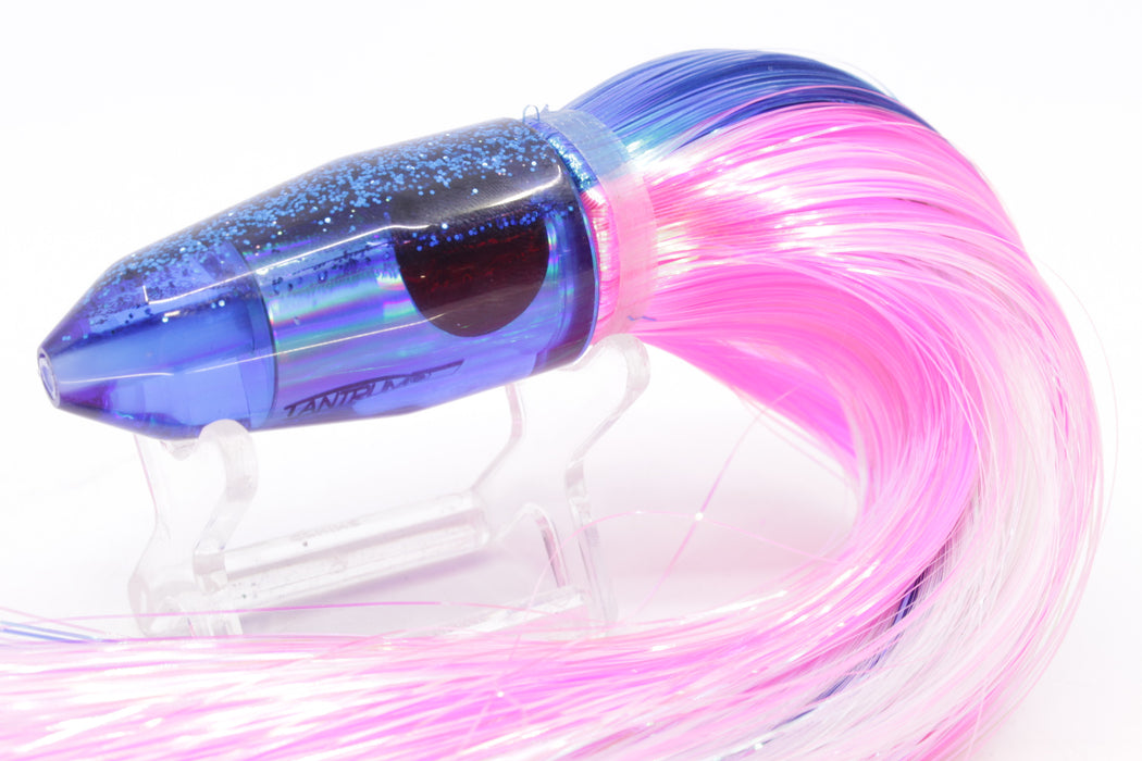 TANTRUM Lures Blue Rainbow Blue Back Small Bullet 7" 4oz Strobez Blue-Pink/White