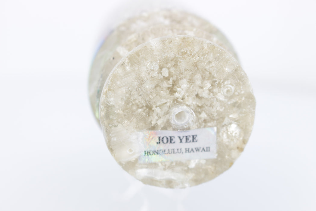 Joe Yee Silver Flake Pearl Gem Eyes #1 Super Plunger 14" 7.7oz