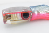 Coggin Lures Real Golden MOP Silver-Pink Back 4-Hole Maui Plunger Invert 14" 11.5oz