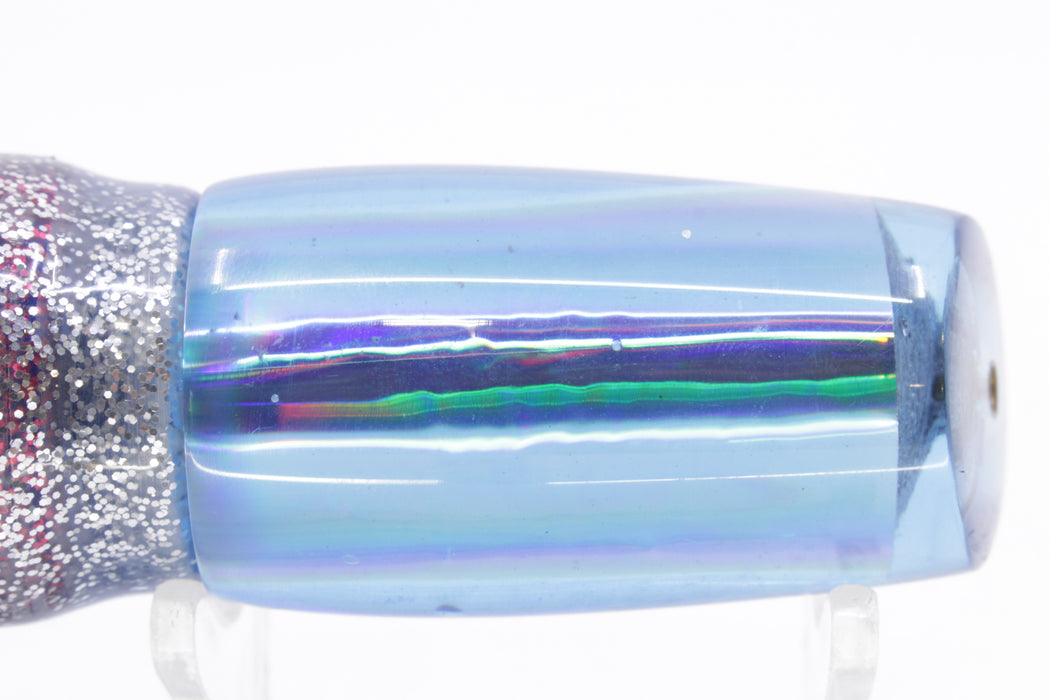 Kennly Llanes C Pro Lures Ice Blue Rainbow Lead Plunger 9" 6.7oz Skirted New Pre-Owned