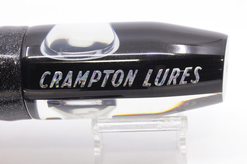 Crampton Baits Black Pearl Doll Eyes XL Plunger 14" 9.3oz Vinyl Black
