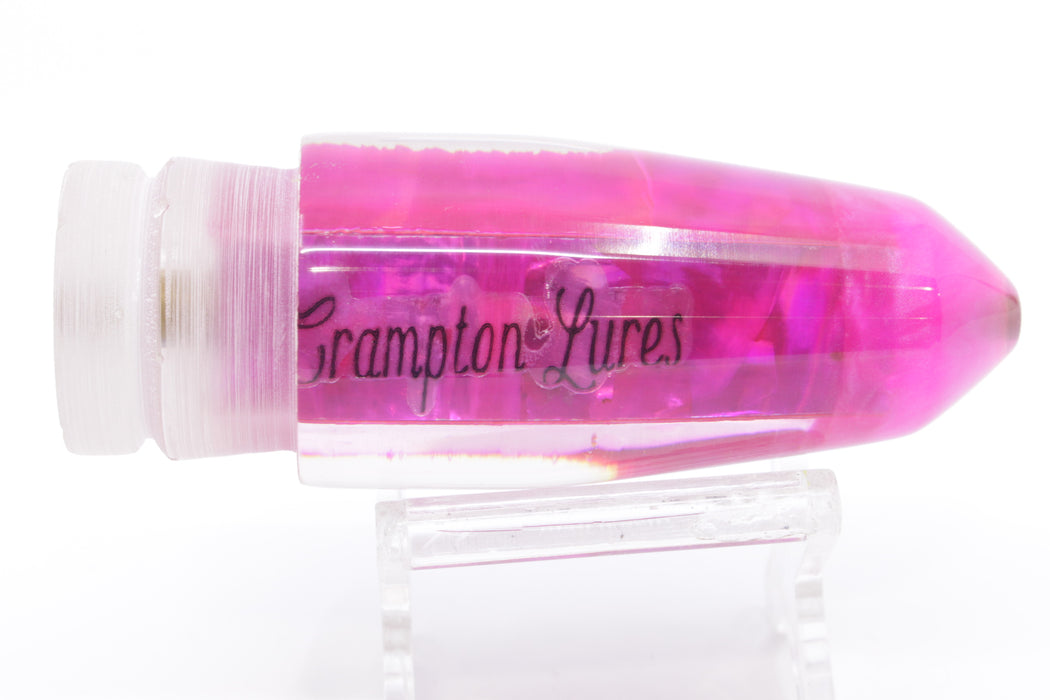 Crampton Baits Fuchsia MOP Pink Pearl Tip XL Bullet 12" 6.5oz