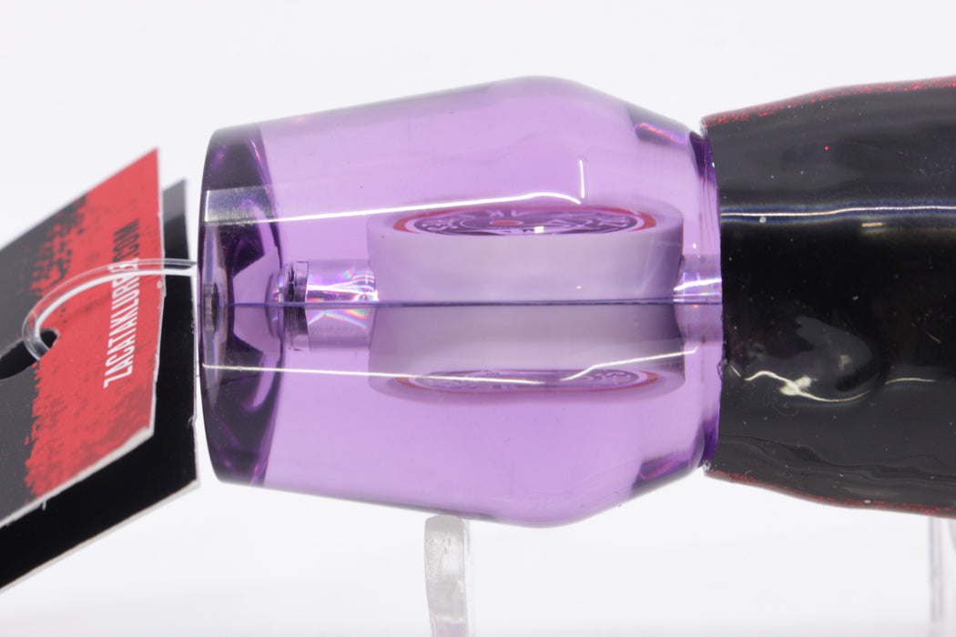 Zacatak Lures Purple Rainbow Medium Roach 9" 4.1oz Skirted Purple Haze