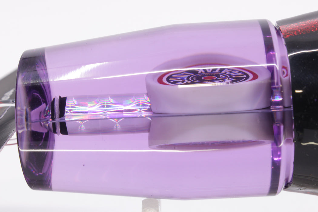 Zacatak Lures Purple Rainbow Medium Sprocket 9" 4.5oz Skirted Purple Haze