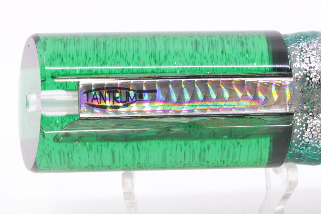 TANTRUM Lures Abalone Shell Green Back Large Tube 12" 8.5oz Skirted Green Aurora