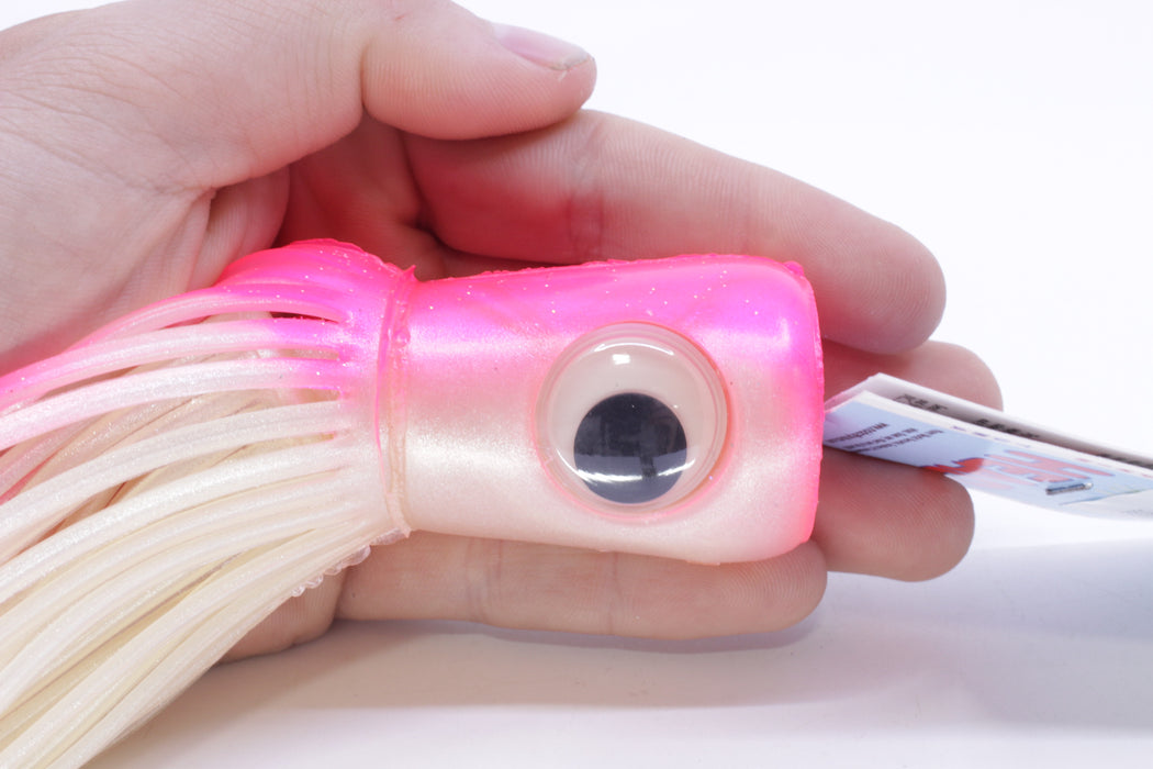 Mold Craft Pink-White/White Standard Super Chugger 9" 2.6oz