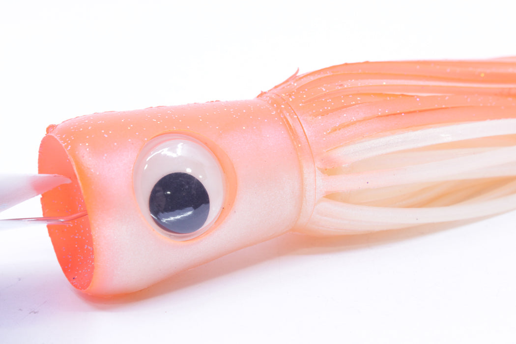 Mold Craft Orange-White/White Standard Super Chugger 9" 2.6oz