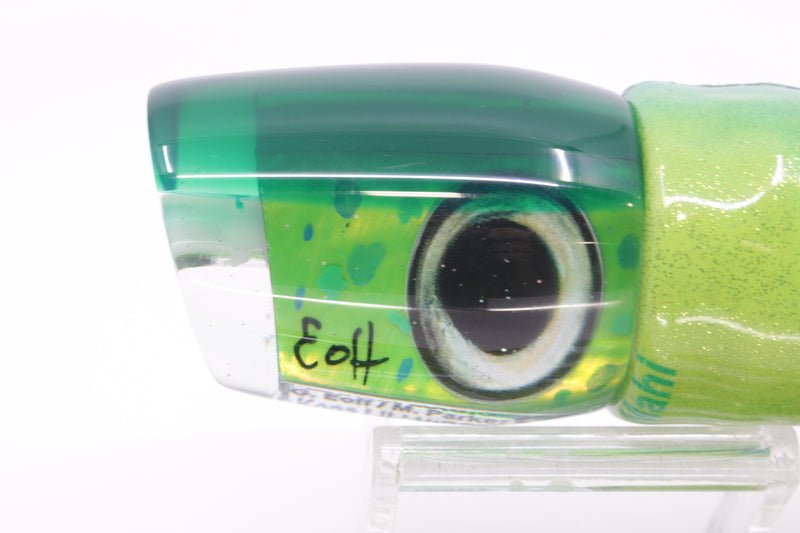 Marlin Magic Mahi MOP Green Back Taxi Eyes Lil Hibby 10" 6.5oz Fire Tailz Vinyl Mahi