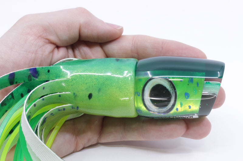 Marlin Magic Mahi MOP Green Back Taxi Eyes Lil Hibby 10" 6.5oz Fire Tailz Vinyl Mahi