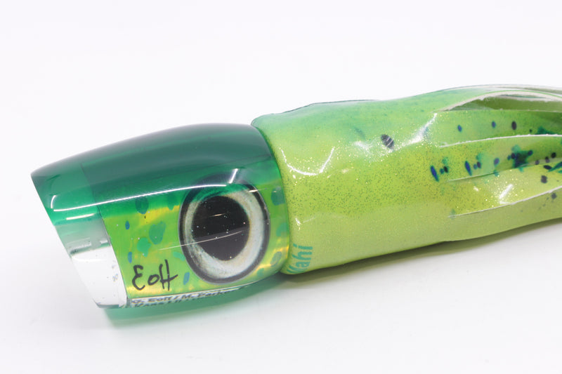 Marlin Magic Mahi MOP Green Back Taxi Eyes Lil Hibby 10" 6.5oz Fire Tailz Vinyl Mahi