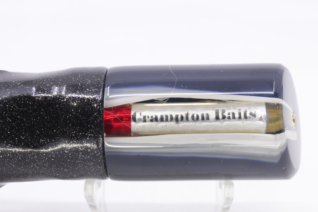 Crampton Baits Real White MOP Black Back 1/4 Tonner 12" 6oz Vinyl Black