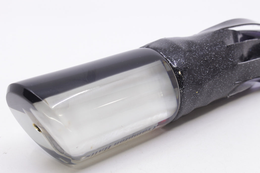 Crampton Baits Real White MOP Black Back 1/4 Tonner 12" 6oz Vinyl Black