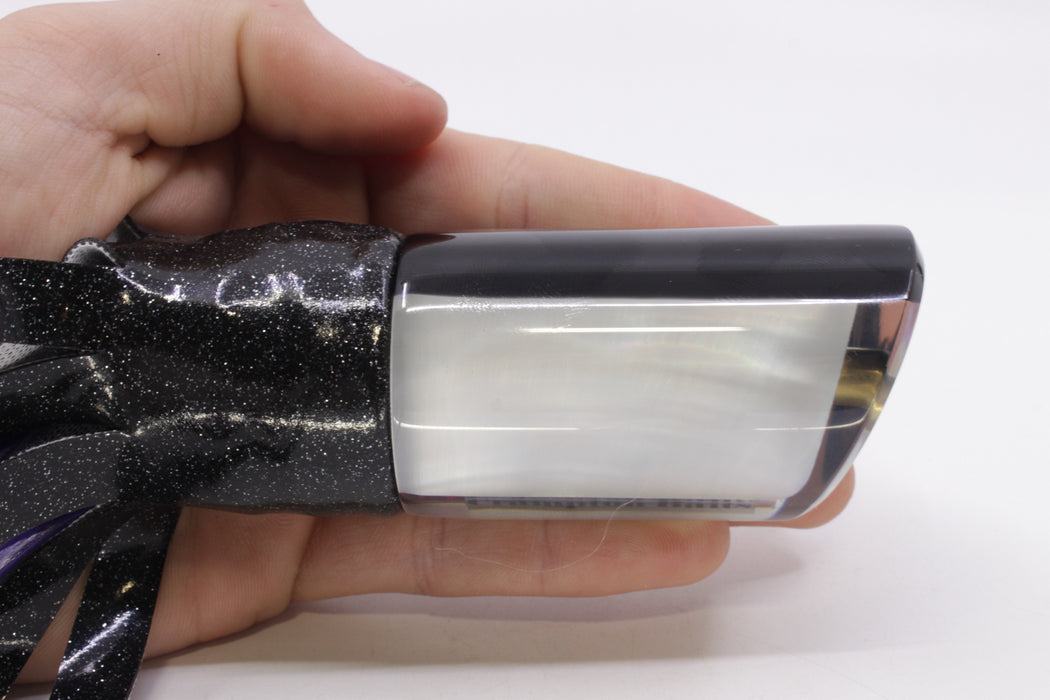 Crampton Baits Real White MOP Black Back 1/4 Tonner 12" 6oz Vinyl Black