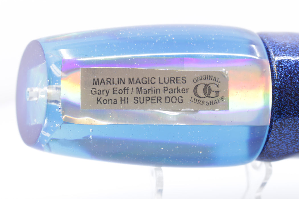Marlin Magic Mirrored Blue Back Super Dog 16" 14oz Vinyl Blue