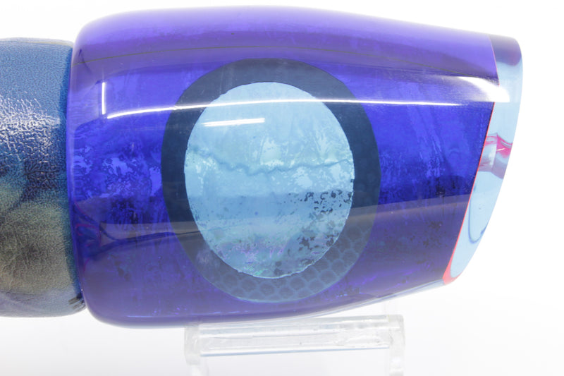 A La Vive Lures Blue Rainbow Ice Blue Eyes XL Pothound 16" 15.7oz ALV Blue Skipjack