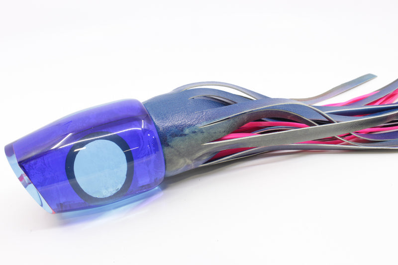 A La Vive Lures Blue Rainbow Ice Blue Eyes XL Pothound 16" 15.7oz ALV Blue Skipjack