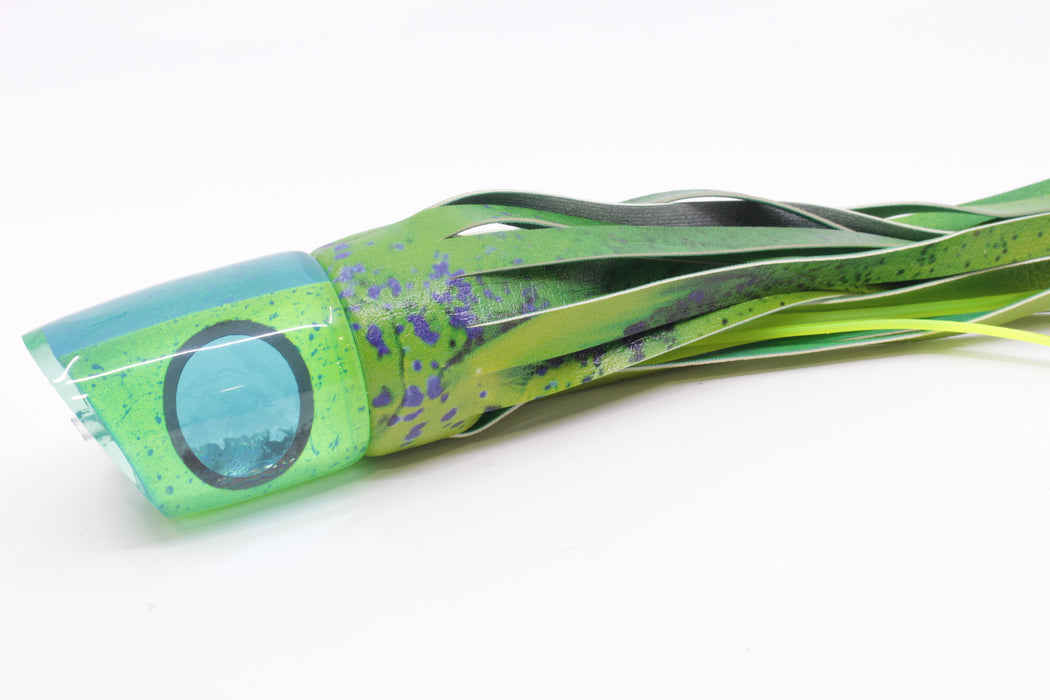 A La Vive Lures Green Mahi Aqua Eyes Large Bacchanal 14" 8.7oz ALV Mahi