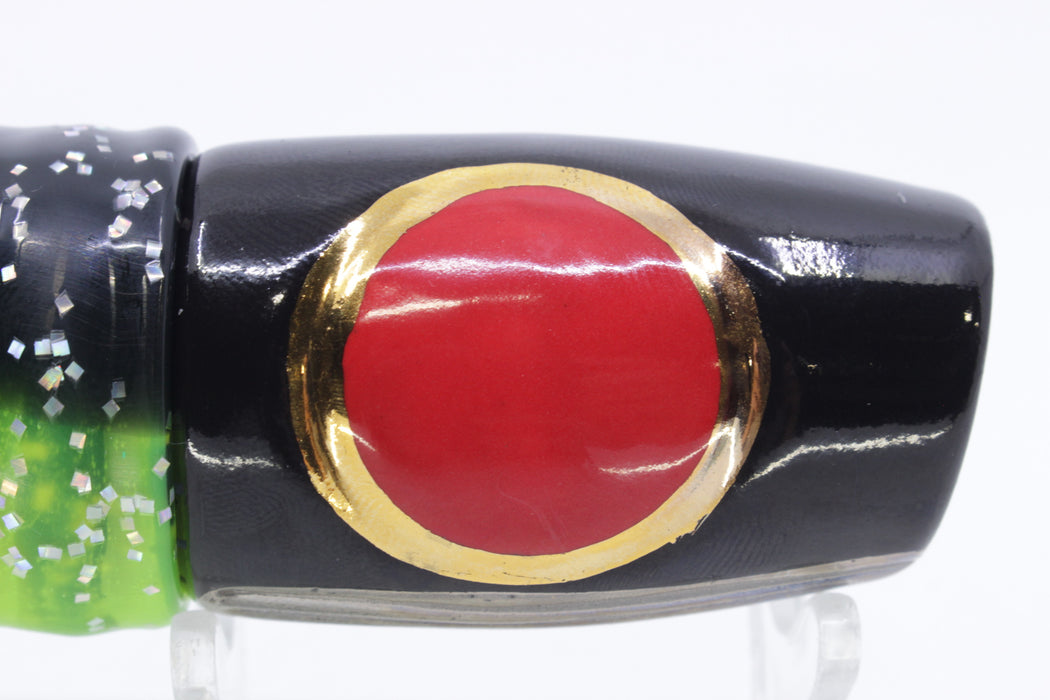 Mark White Lures Black Pearl Slant 9"+ 8.7oz Skirted Magic Johnson