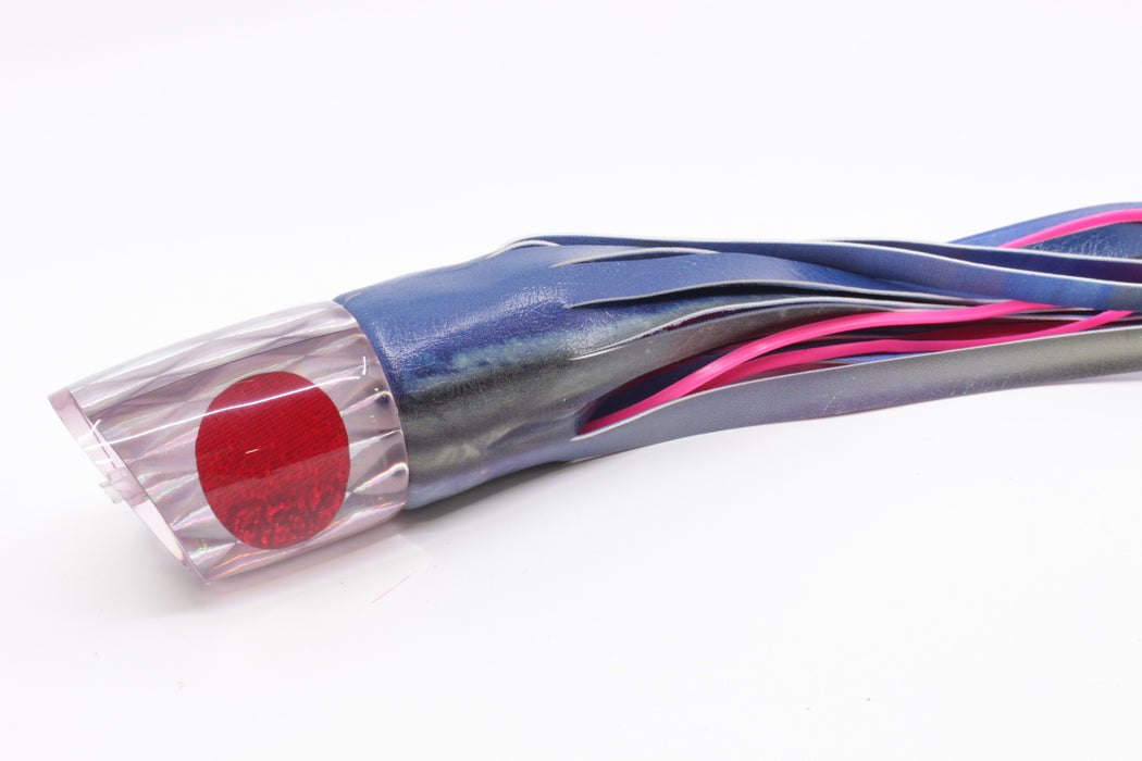 A La Vive Lures Pink Rainbow Diamond Red Eyes Large Bacchanal 14" 8.7oz ALV Skipjack