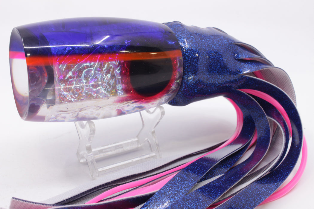 Coggin Lures Ice Rainbow Dichro Blue-Pink Back Tado Mauna Kea Invert 14" 15.7oz Vinyl