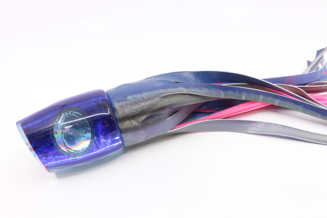 A La Vive Lures Blue Rainbow Ice Blue Eyes Large Pothound 14" 10.5oz ALV Skipjack