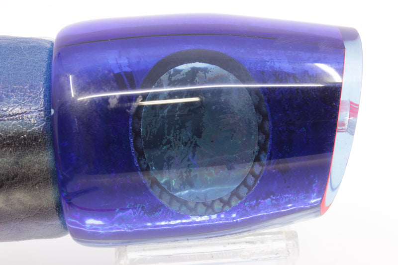 A La Vive Lures Blue Rainbow Ice Blue Eyes Large Pothound 14" 10.5oz ALV Skipjack