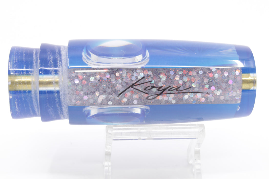 Koya Lures Silver Starburst Blue Back Doll Eyes Hard Head 12" 5.2oz