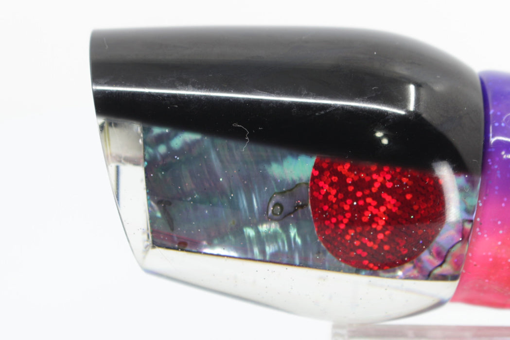 Marlin Magic Blue-Purple Abalone Black Back Hibby 14" 8oz EZ-K