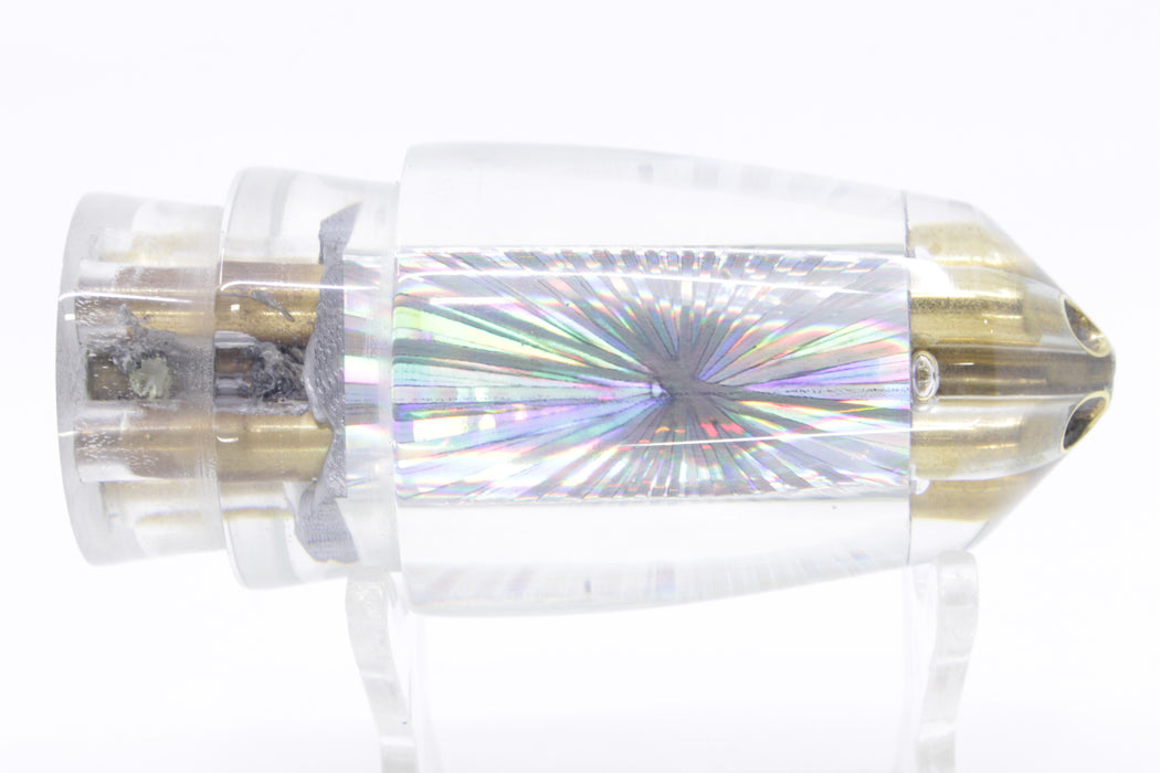 Koya Lures Silver Rainbow Starburst 4-Hole Bullet 9"+ 6oz EZ-K