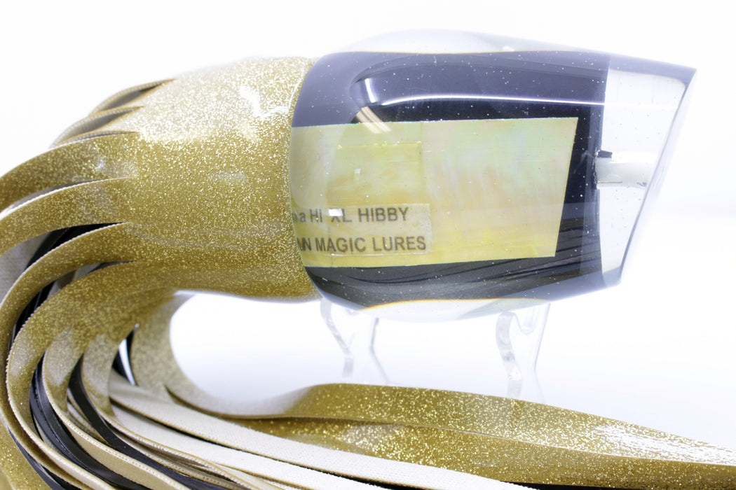 Marlin Magic Golden MOP Black Beauty XL Hibby 16" 16oz Vinyl Gold