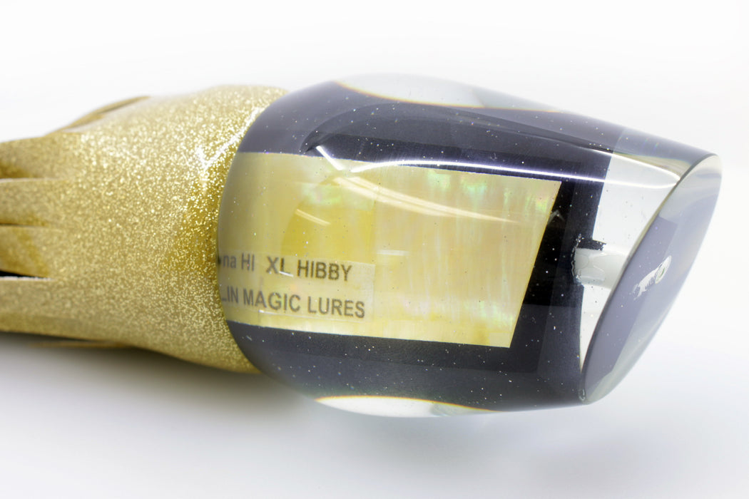 Marlin Magic Golden MOP Black Beauty XL Hibby 16" 16oz Vinyl Gold