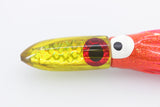 Coggin Lures Yellow Rainbow Scale Peanut Dart 4.5" 1.5oz