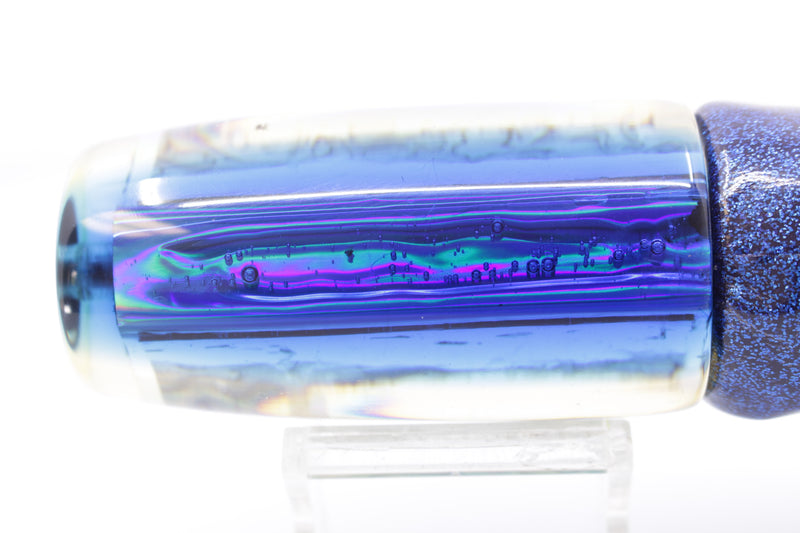 Masunaga Kona Custom Lures Abalone Shell Blue Back Large Hard Head 12" 9.2oz Vinyl Blue