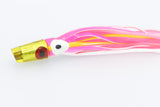 Coggin Lures Yellow Chrome-Rainbow Baby Peanut Stick 4.5" 1oz Pink-Yellow-White