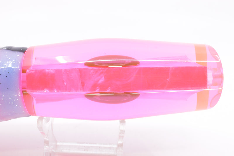 Moyes Lures Fluorescent Pink MOP Large Dark-N-Stormy 14" 13.5oz Skirted Gay Bob