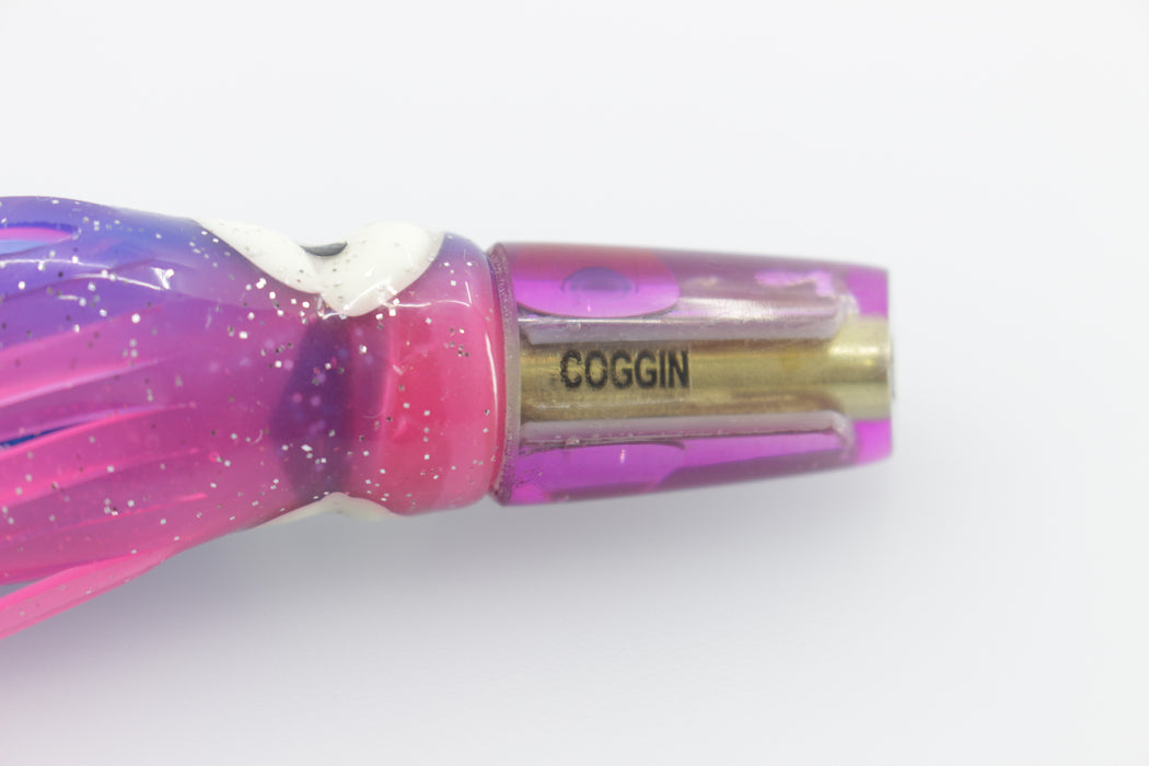 Coggin Lures Lavender MOP Purple Back Baby Peanut Stick 4.5" 1oz Purple-Pink-Blue