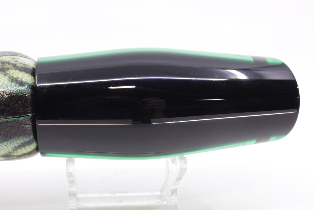 Moyes Lures Green MOP Black Back Large Dark-N-Stormy 14" 10oz ALV Mackerel