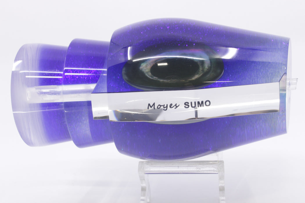Moyes Lures Mirrored Blue Glittered Back Taxi Eyes Sumo Teaser 22oz EZ-K