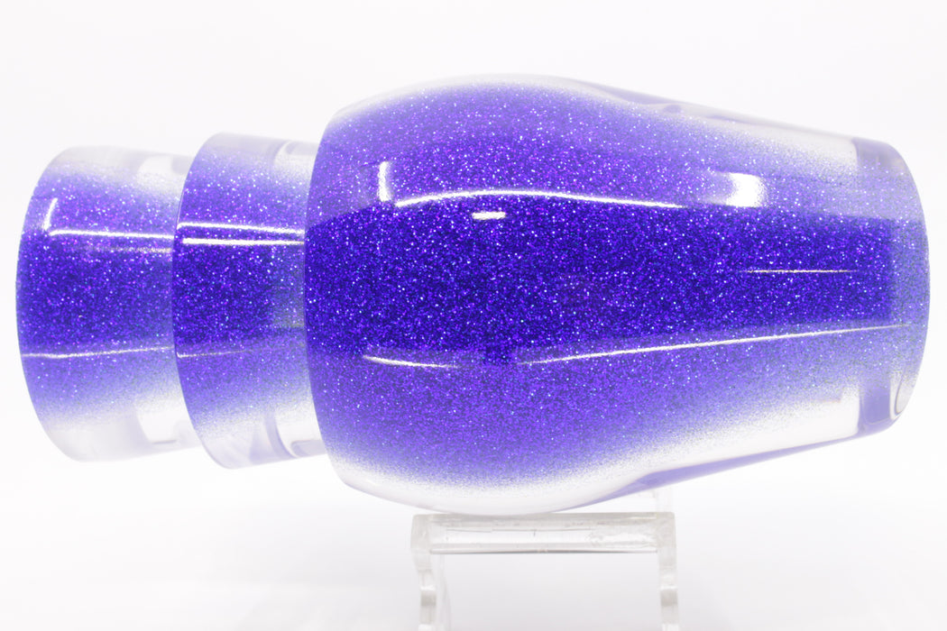 Moyes Lures Mirrored Blue Glittered Back Taxi Eyes Sumo Teaser 22oz EZ-K