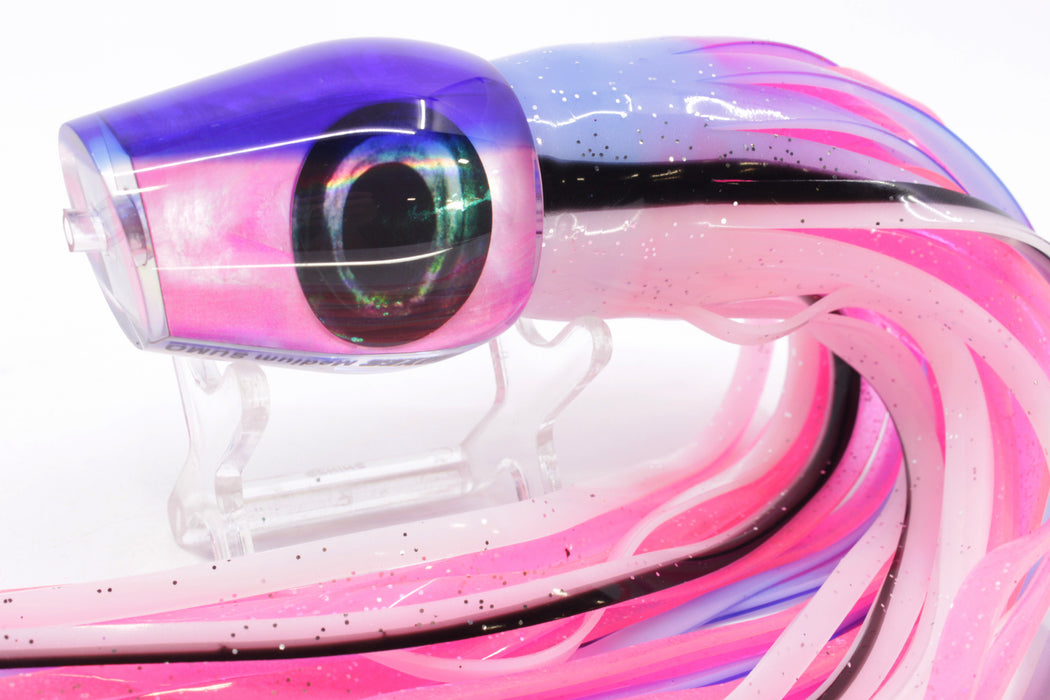 Moyes Lures Pink MOP Blue Back Medium Sumo 12" 6.8oz Skirted Gay Bob Pre-Rigged