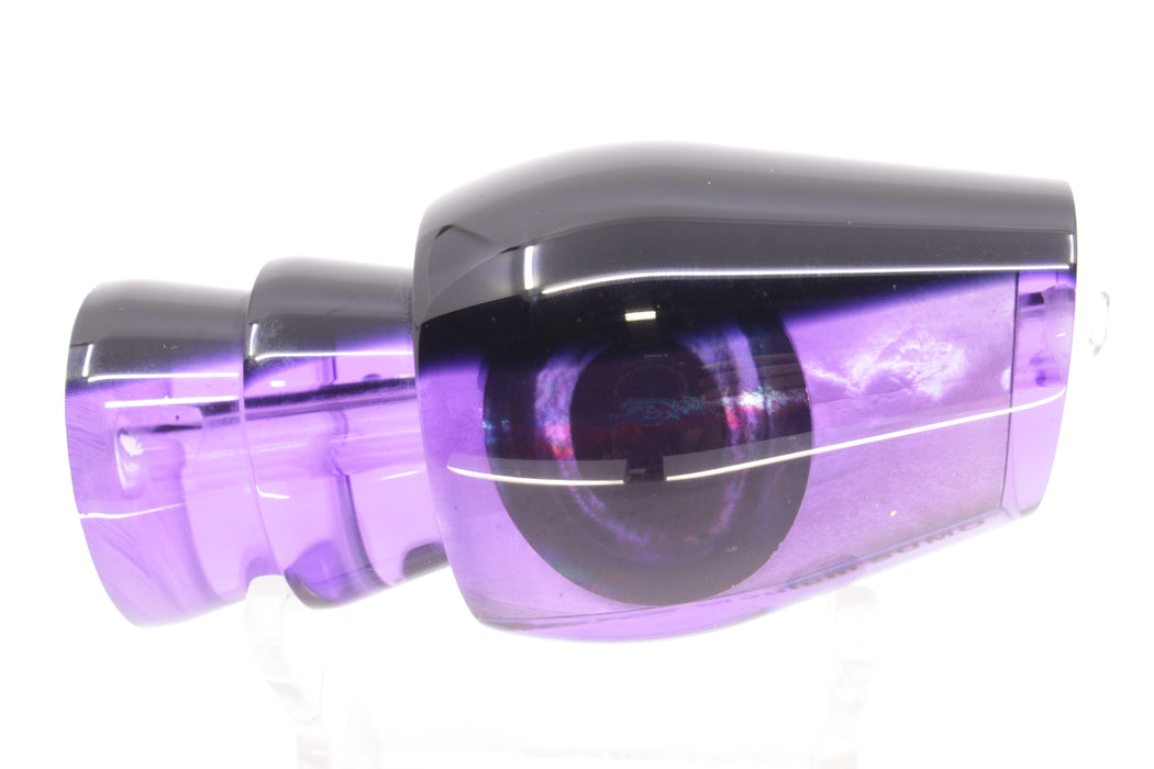 Moyes Lures Purple MOP Black Back Taxi Eyes Medium Sumo 12" 3.7oz