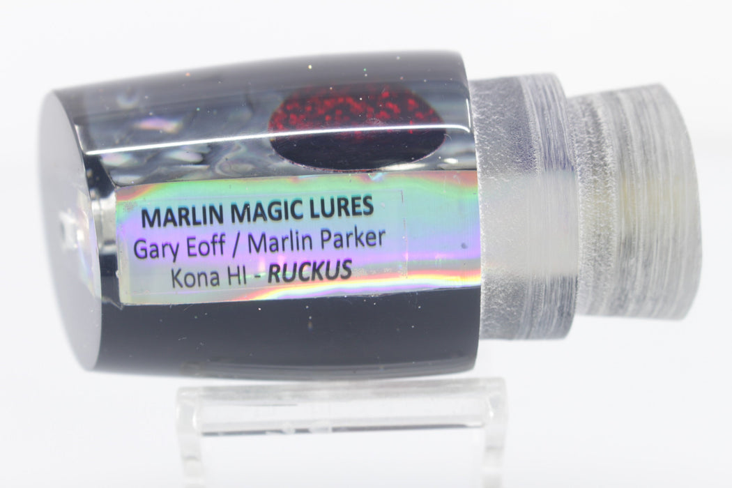 Marlin Magic Rainbow MOP Black Back Red Eyes Ruckus 12" 7.2oz