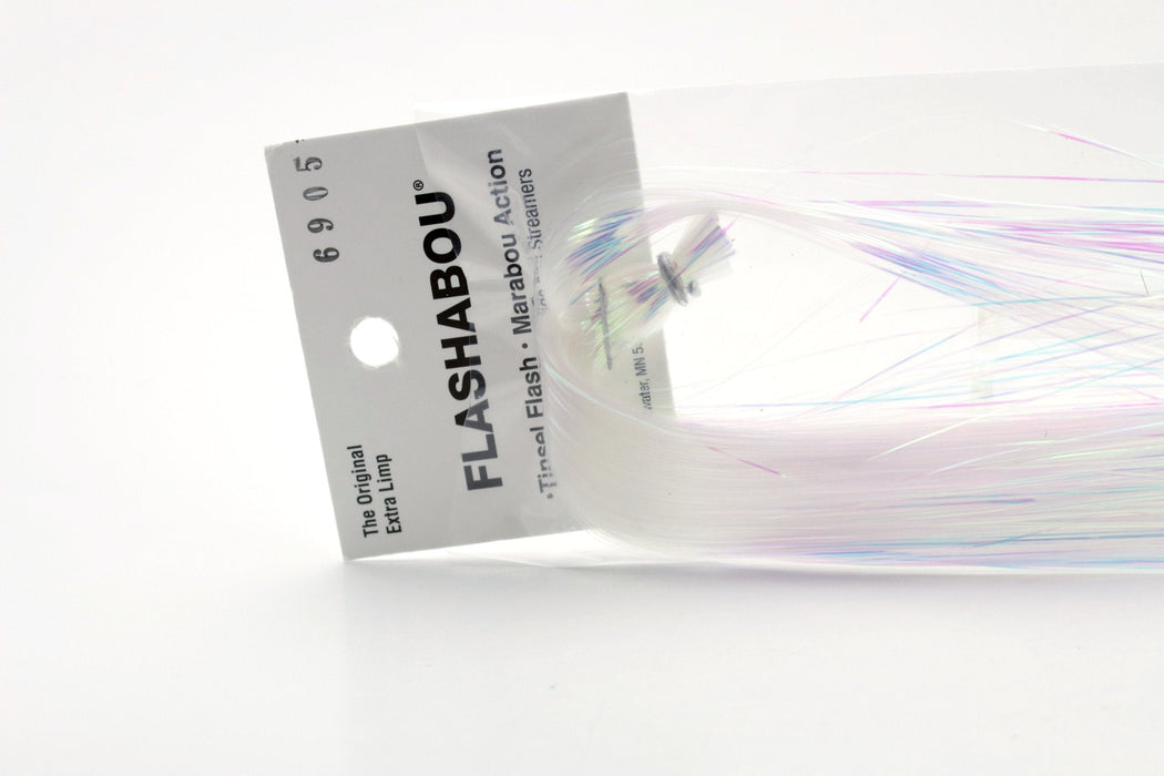 Flashabou 10" Color #6905 - White Pearl EZ-K