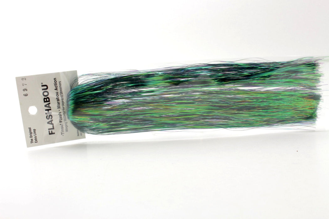 Flashabou Dyed-Pearl 10" Color #6972 - Peacock Green EZ-K