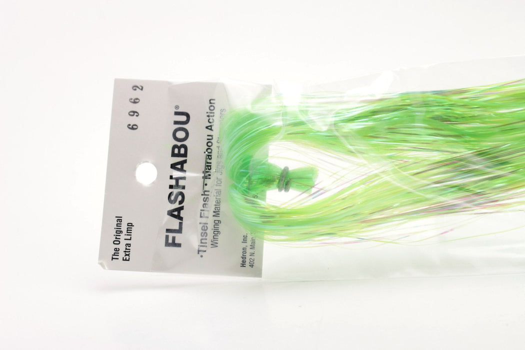 Flashabou Dyed-Pearl 10" Color #6962 - Chartreuse EZ-K
