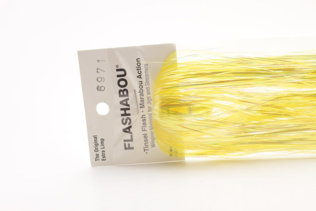 Flashabou Dyed-Pearl 10" Color #6971 - Yellow EZ-K