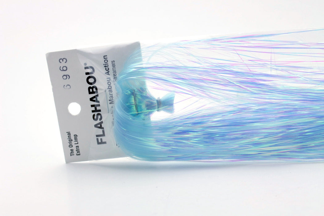 Flashabou Dyed-Pearl 10" Color #6963 - Ice Blue EZ-K
