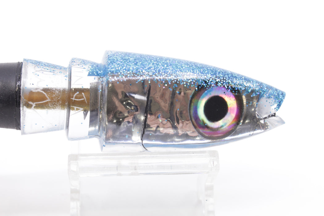 Aloha Lures Mirrored Ice Blue Back Super Ninja 9" 4oz