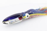 Tom Futa Lures Silver Rainbow Scale Blue Back Cut Bullet 9" 5.7oz New Pre-Owned
